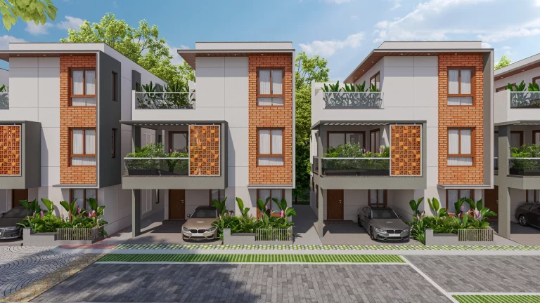 Luxury 4 BHK Courtyard Villas